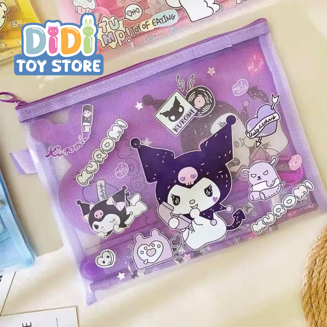 Sanrio Stationery Pouch Set - Cinnamoroll / My Melody / Kuromi
